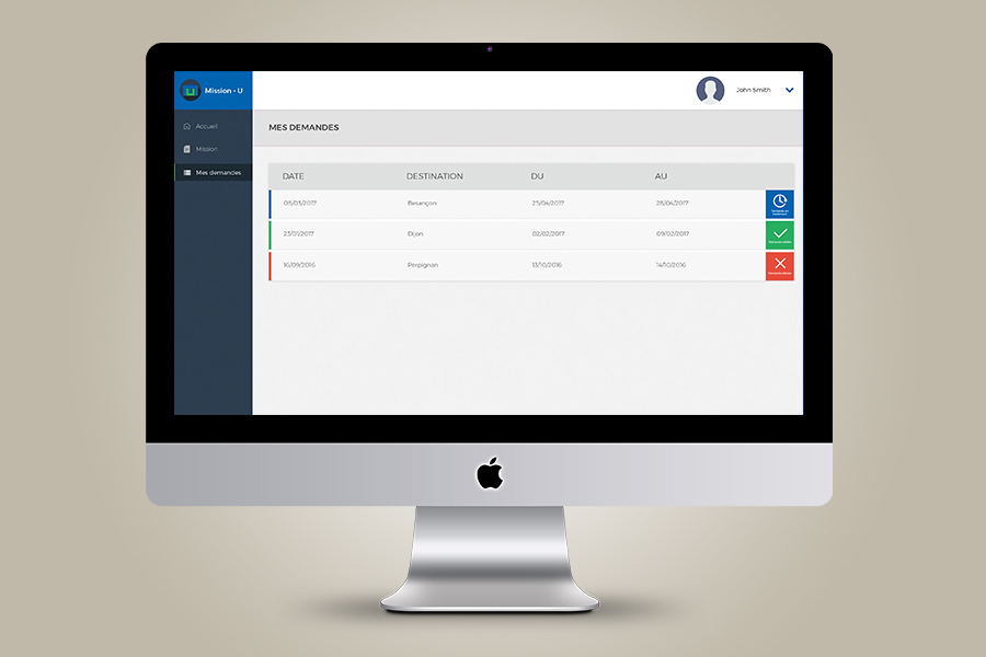 Maquette pour mon projet de fin d'études